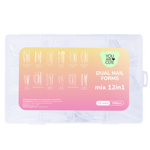 Набор верхних форм для наращивания You Are Cute 12в1 288 шт. Набор верхних форм для наращивания You Are Cute 12в1 288 шт.