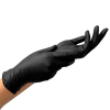 Рукавички нітрилові MediOk Eclipse чорні неопудрені, розмір S, 100 шт - фото №3
