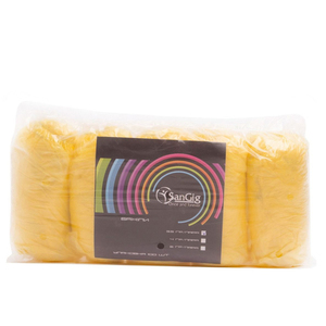 Бахилы одноразовые SANGIG 3 г/пара 14,5*39 см, Желтые (100 шт)