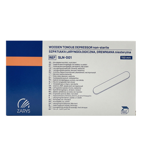 Деревянный шпатель нестерильный, 150*17 мм, 100 шт