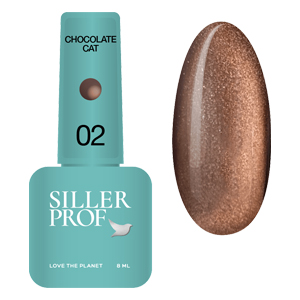 Гель-лак Siller Chocolate cat №02, 8 мл