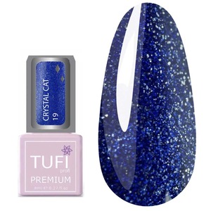 Гель-лак TUFI profi CRYSTAL CAT №19, 8 мл
