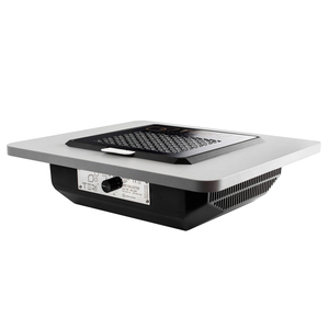 Витяжка, що вбудовується Teri Brilliant чорна (решітка чорна), 111 Вт