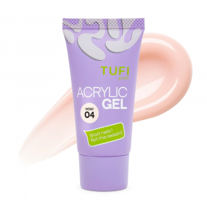 Акригель для нарощування нігтів TUFI profi №04 Ivory, 30 г