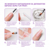 Гелеві тіпси TUFI profi Half Cover Soft Gel Tips Квадрат Прозорі, 240 шт - фото №5