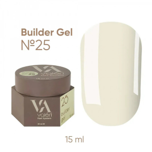 Гель для наращивания Valeri Builder Gel №25, 15 мл Гель для наращивания Valeri Builder Gel №25, 15 мл