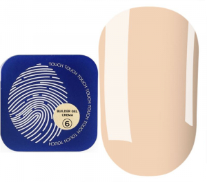 Гель для наращивания Touch Builder Gel Crema №06, 30 мл
