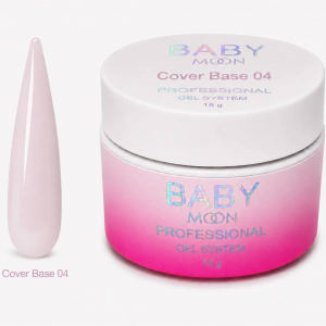 Гель-лак BABY MOON Cover Base №04, 15 мл