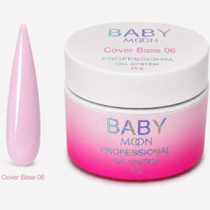Гель-лак BABY MOON Cover Base №06, 15 мл Гель-лак BABY MOON Cover Base №06, 15 мл