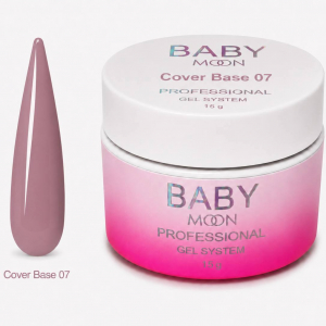 Гель-лак BABY MOON Cover Base №07, 15 мл