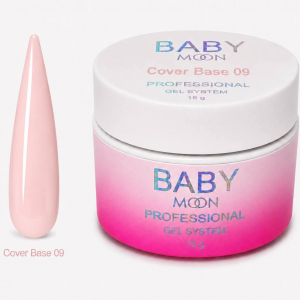 Гель-лак BABY MOON Cover Base №09, 15 мл Гель-лак BABY MOON Cover Base №09, 15 мл