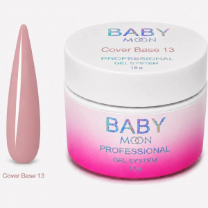 Гель-лак BABY MOON Cover Base №13, 15 мл Гель-лак BABY MOON Cover Base №13, 15 мл