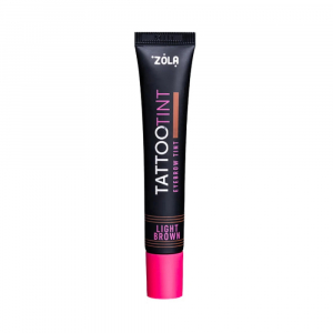 Краска для бровей и ресниц ZOLA Tattoo Tint Light-Brown, 15 мл