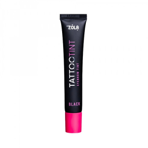 Краска для бровей и ресниц ZOLA Tattoo Tint Black, 15 мл
