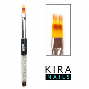 Пензель для градієнта Kira Nails Ombre 6 (Nylon)