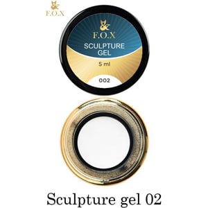 Гель-пластилин F.O.X Sculpture gel 002, 5 мл