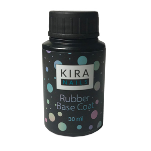 Гель-лак Kira Nails Rubber Base Coat 30 мл
