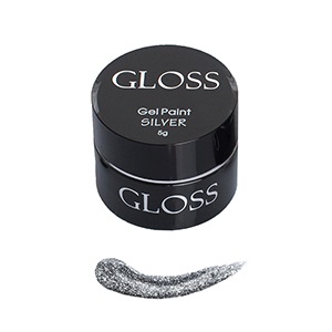 Слюда GLOSS Silver 5г