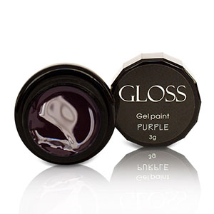 Гель-краска Gloss Purple 3г
