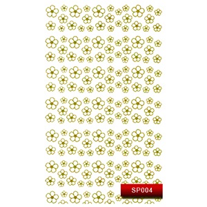 Наклейки для ногтей Kodi Nail Art Stickers SP 004 Gold 