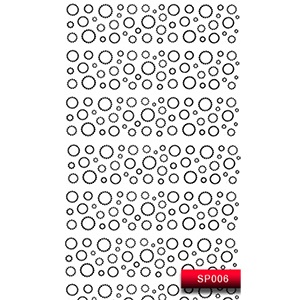 Наклейки для ногтей Kodi Nail Art Stickers SP 006 Black