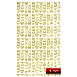Наклейки для ногтей Kodi Nail Art Stickers SP 009 Gold