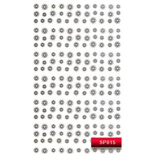 Наклейки для нігтів Kodi Nail Art Stickers SP 015 Silver