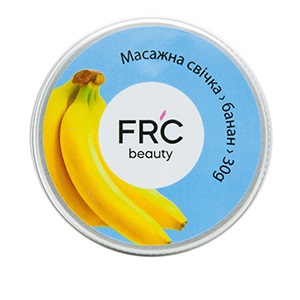 Массажная свеча для маникюра FRC beauty, банан 30 мл