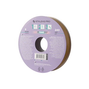 Запасной блок файл-ленты для катушки Bobbi Nail 240 грит Сталекс (8 м) ATS-240