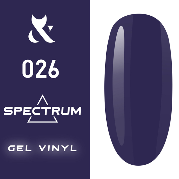 Гель-лак F.O.X Spectrum Gel Vinyl №026, 7 мл