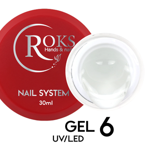 Камуфлирующий гель Roks Gel UV/LED №6, 30 мл