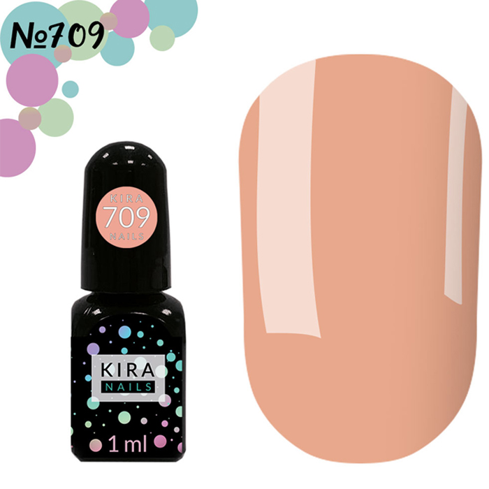 Гель-лак Kira Nails Mini №709, 1 мл