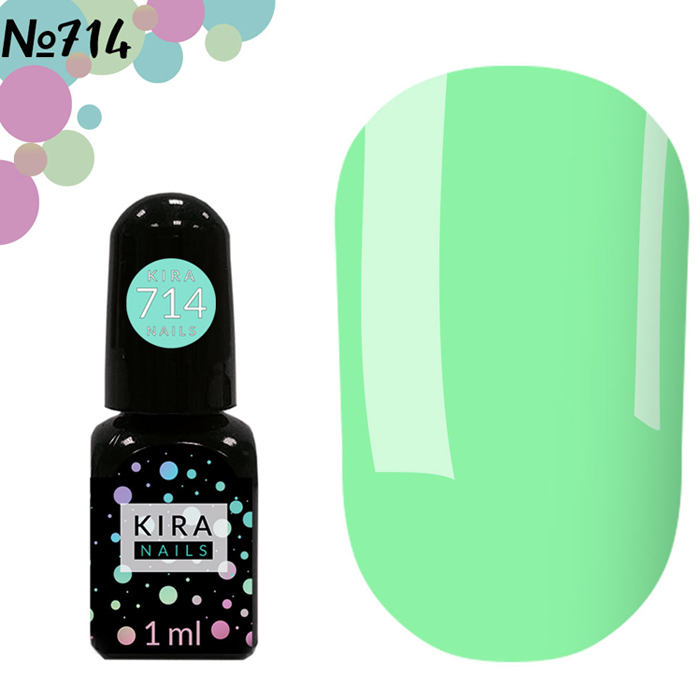 Гель-лак Kira Nails Mini №714, 1 мл