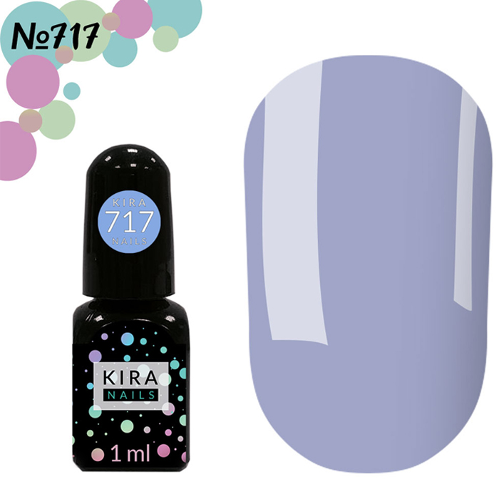Гель-лак Kira Nails Mini №717, 1 мл