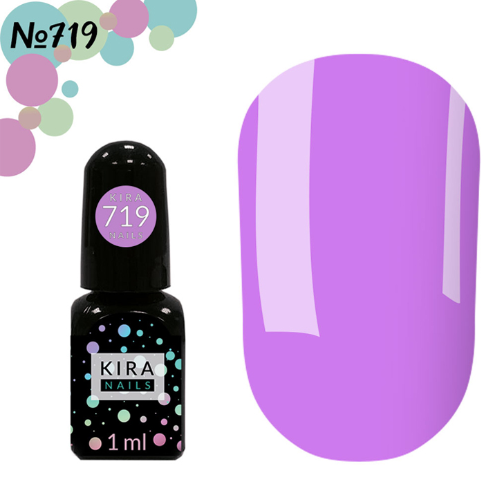 Гель-лак Kira Nails Mini №719, 1 мл