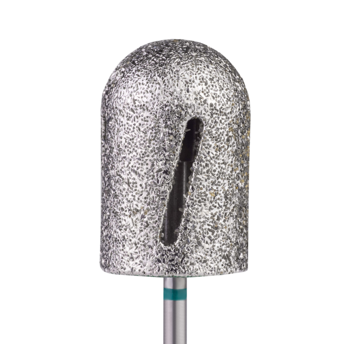 Насадка алмазная Nail Drill Twister для педикюра - 488 016 диаметр 16 мм, зеленая