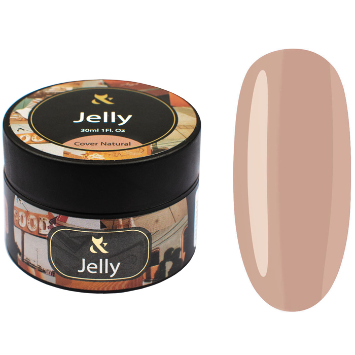 Гель-желе моделирующий F.O.X Jelly Cover Natural, 30 мл