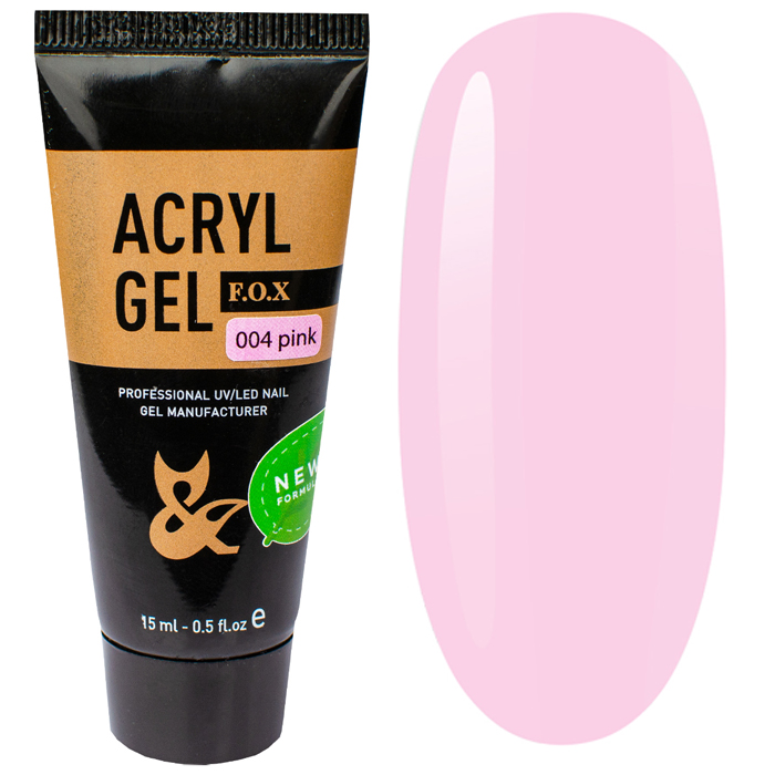 Акрил-гель F.O.X Acryl gel 004, 15 мл