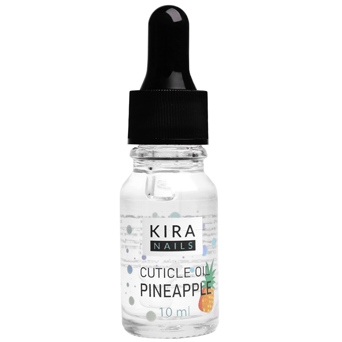 Олія для кутикули Kira Nails Cuticle Oil Pineapple, 10 мл