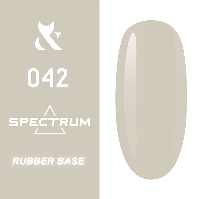 Гель-лак FOX Spectrum Rubber Base 042, 14 мл