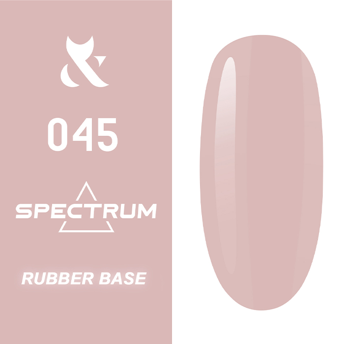 Гель-лак FOX Spectrum Rubber Base 045, 14 мл