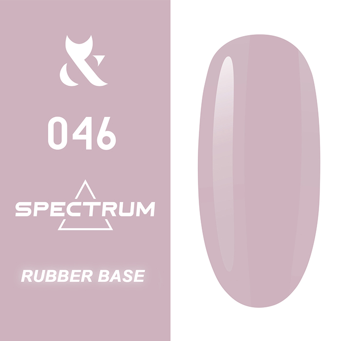 Гель-лак F.O.X Spectrum Rubber Base 046, 14 мл