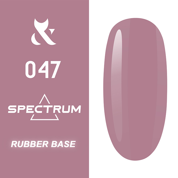 Гель-лак FOX Spectrum Rubber Base 047, 14 мл