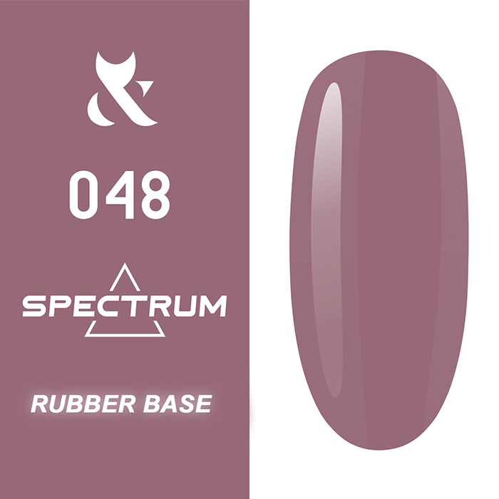 Гель-лак FOX Spectrum Rubber Base 048, 14 мл