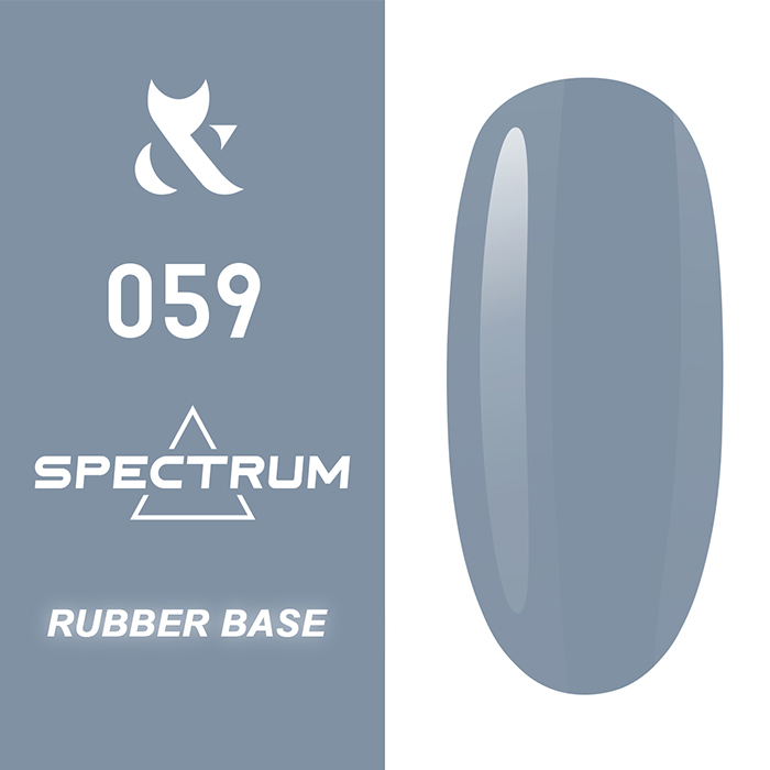 Гель-лак FOX Spectrum Rubber Base 059, 14 мл
