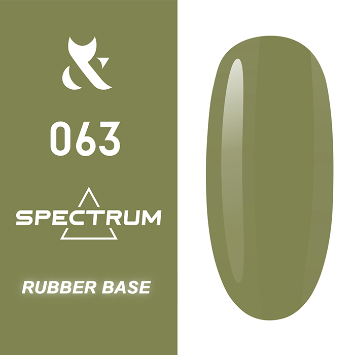 Гель-лак FOX Spectrum Rubber Base 063, 14 мл