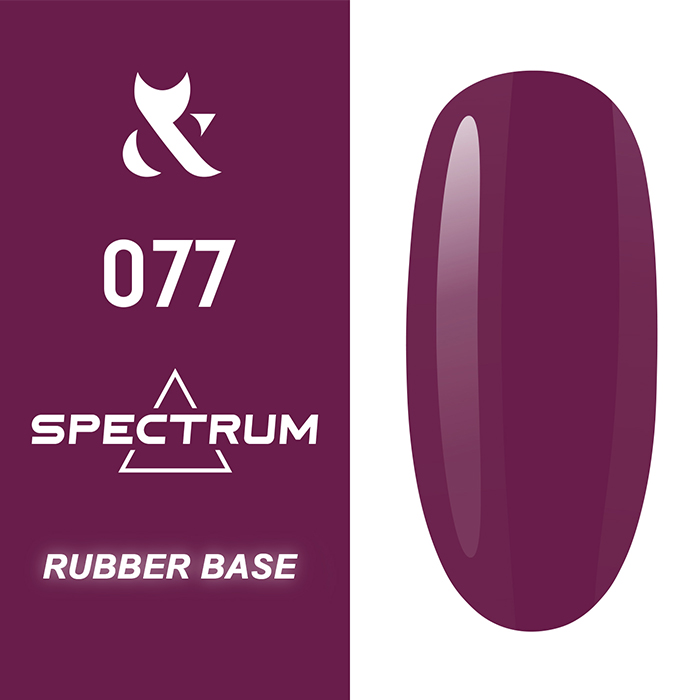 Гель-лак FOX Spectrum Rubber Base 077, 14 мл