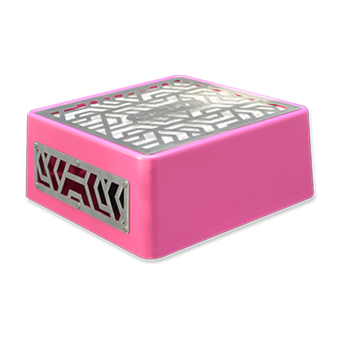 Вытяжка для маникюра настольная Ulka X2F Premium розовая, 52 Вт