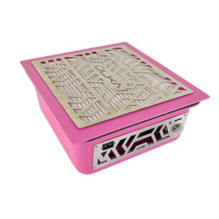 Вытяжка для маникюра врезная Ulka X2F Premium розовая, 52 Вт