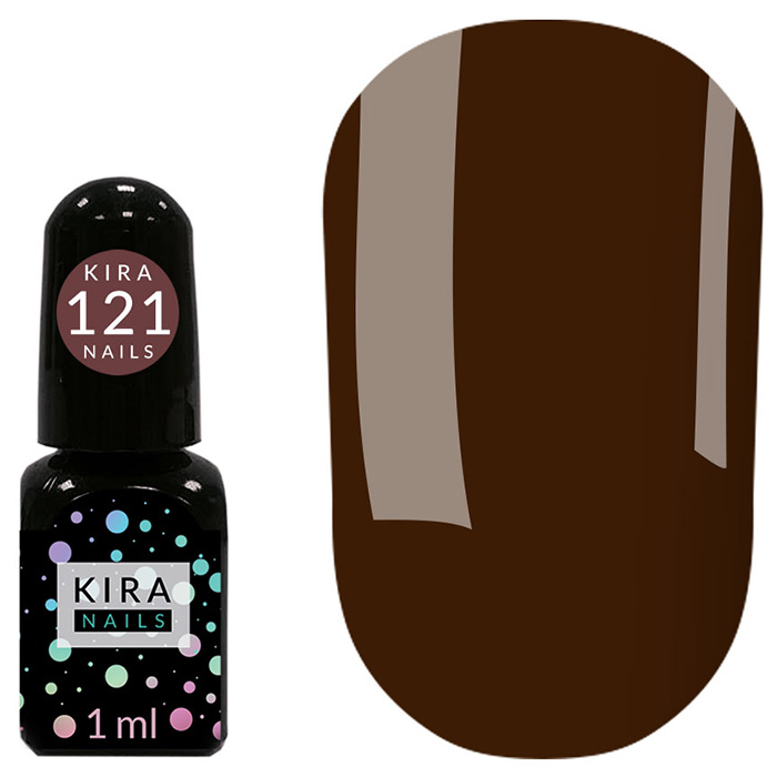 Гель-лак Kira Nails Mini №121, 1 мл